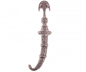 Кинжал персидский, металлические ножны, никель (VI в. до н.э.) DE-6142
