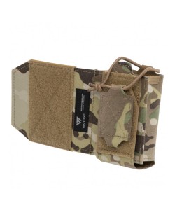 Подсумок Wartech UP-141 для рации под клапан жилета, левосторонний (Multicam)