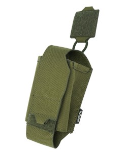 Подсумок Wartech UP-143 под рацию, с клапаном (олива)