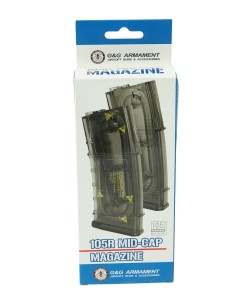 Магазин G&G for GR16 / SSG-1 (AEG, 105 шаров, механический, Tainted) G-08-150-1