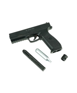 Страйкбольный пистолет Borner 17 (Glock) CO₂, пластик, 6 мм