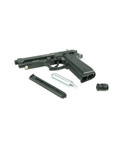 Страйкбольный пистолет Borner 92M (Beretta) CO₂, металл, 6 мм