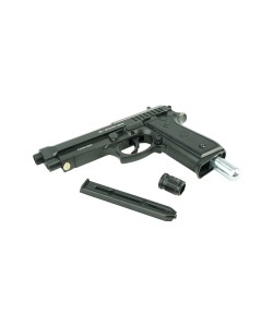 Страйкбольный пистолет Borner 92M (Beretta) CO₂, металл, 6 мм