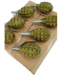 Комплект имитационных гранат СМЕРШ Ф-1 (С) (горох + парафин) 20 шт.