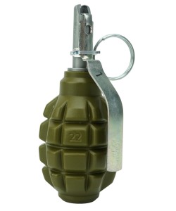 Имитация ручной гранаты СМЕРШ Ф-1 (МГ 4) (парафин + металл. порошок)