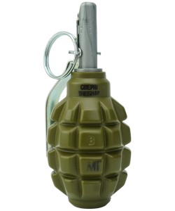 Имитация ручной гранаты СМЕРШ Ф-1 (МГ 4) (парафин + металл. порошок)