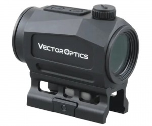 Коллиматорный прицел Vector Optics Scrapper 1x25 Red Dot, закрытый, на Weaver