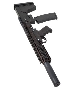 Страйкбольный автомат СтрайкАрмс Бастард БП с глушителем (BullPup)