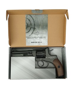 Пневматический револьвер Borner NGT-P пулевой (Black)