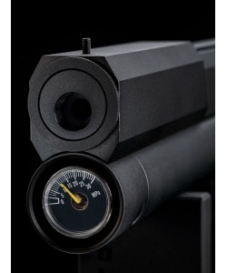 Пневматический пистолет Dobermann 350 Эксцентрик (PCP, модератор, ствол 250 мм) 4,5 мм