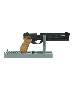 Пневматический пистолет «Корсар» D32, ствол 180 мм (дерево, с прикладом, PCP, редуктор) 5,5 мм