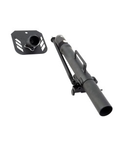 Страйкбольный миномет СтрайкАрт «Пламя» в сборе с упорной плитой и сошками (с платой)