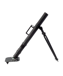 Страйкбольный миномет СтрайкАрт «Пламя» в сборе с упорной плитой и сошками (с платой)