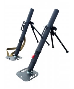 Страйкбольный миномет СтрайкАрт «Пламя» в сборе с упорной плитой и сошками (без платы)