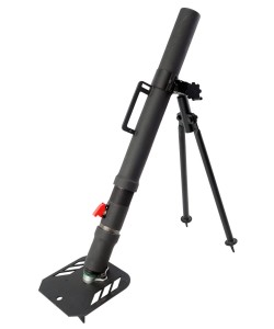 Страйкбольный миномет СтрайкАрт «Пламя» в сборе с упорной плитой и сошками (без платы)