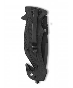 Нож складной Ganzo G628, лезвие 89 мм (черно-серый)