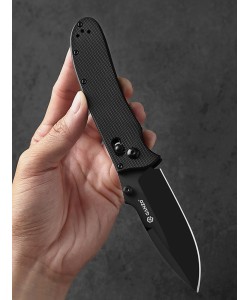 Нож складной Ganzo G704B, лезвие 85 мм (Black)