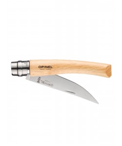 Нож складной Opinel №8, филейный, 8 см, нерж. сталь, рукоять бук