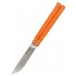 Нож-бабочка Ganzo G766, лезвие 89 мм (Orange) - фото № 1