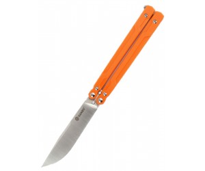 Нож-бабочка Ganzo G766, лезвие 89 мм (Orange)