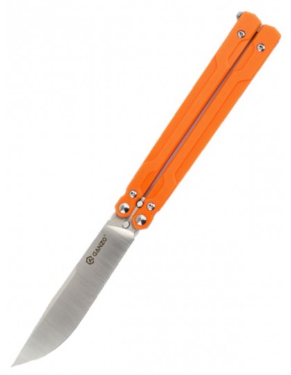 Нож-бабочка Ganzo G766, лезвие 89 мм (Orange)