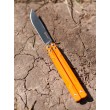 Нож-бабочка Ganzo G766, лезвие 89 мм (Orange) - фото № 6