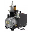 Компрессор высокого давления (220V, 12V, 300bar, 4500psi, 1,8 кВт), вод. охлаждение, фильтр и автостоп - фото № 1
