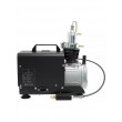 Компрессор высокого давления (220V, 12V, 300bar, 4500psi, 1,8 кВт), вод. охлаждение, фильтр и автостоп - фото № 4