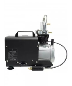 Компрессор высокого давления (220V, 12V, 300bar, 4500psi, 1,8 кВт), вод. охлаждение, фильтр и автостоп