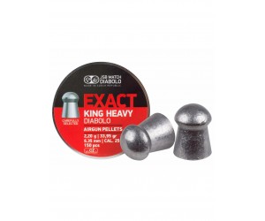 Пули JSB Diabolo Exact King Heavy 6,35 мм, 2,2 г (150 штук)