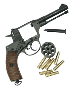 Пневматический револьвер Borner NGT-B, шариковый (Black)