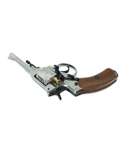 Пневматический револьвер Borner NGT-P пулевой (Silver)