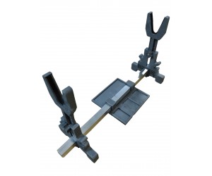 Подставка для чистки оружия BG Max с лотком (серый)
