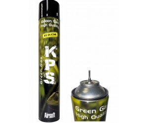 Газ KPS Green Gas с метал. клапаном (без силикона) 1000 мл