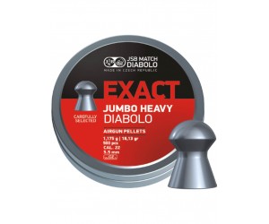 Пули JSB Exact Jumbo Heavy Diabolo 5,5 мм, 1,175 г (250 штук)