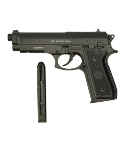 |Уценка| Страйкбольный пистолет Borner 92M (Beretta) CO₂, металл, 6 мм (№ 907-УЦ)
