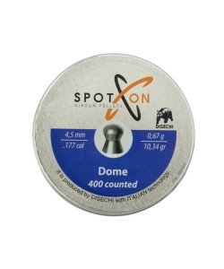Пули для пневматики SPOTON Dome 4,5 мм, 0,67 г (400 штук)
