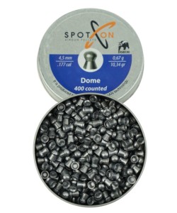 Пули для пневматики SPOTON Dome 4,5 мм, 0,67 г (400 штук)