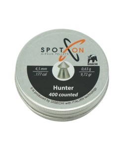 Пули для пневматики SPOTON Hunter 4,5 мм, 0,63 г (400 штук)