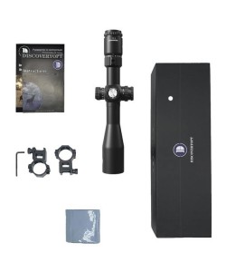 Оптический прицел Discovery LHT 3-12X42SFIR FFP, сетка MOA, 30 мм, подсветка, на Weaver