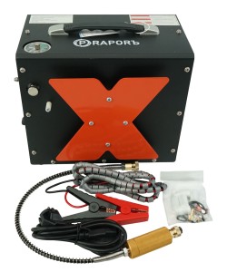 Компрессор высокого давления PRAPORЪ E12W, 3-х ступенчатый (12/220 В, 300 атм)