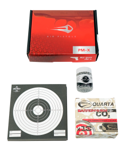 |Комплект| Пистолет Borner PM-X +500 шариков +10 баллончиков +мишени [Рекрут]