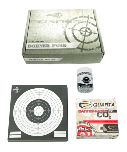 |Комплект| Пистолет Borner PM49 +500 шариков +10 баллончиков +мишени [Рекрут]