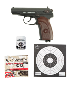 |Комплект| Пистолет Borner PM49 Blowback +500 шариков +10 баллончиков +мишени [Рекрут]