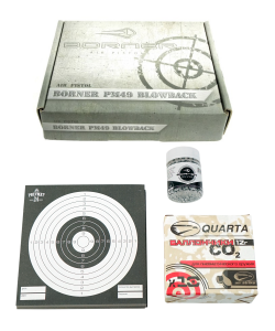 |Комплект| Пистолет Borner PM49 Blowback +500 шариков +10 баллончиков +мишени [Рекрут]