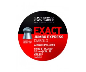 Пули JSB Exact Jumbo Express Diabolo 5,5 мм, 0,93 г (250 штук)