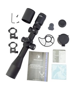 Оптический прицел Discovery HT GEN2 6-24X44SFIR FFP ZS, 30 мм, подсветка, на Weaver