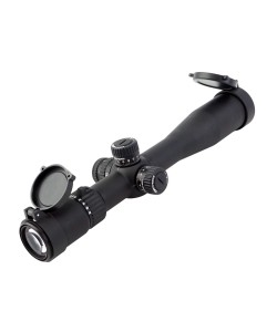 Оптический прицел Discovery LHT 4.5-18X42SFIR FFP, сетка MOA, 30 мм, подсветка, на Weaver
