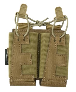 Подсумок под 2 магазина EmersonGear V-Edge Double Pistol Magazine Pouch (Coyote)