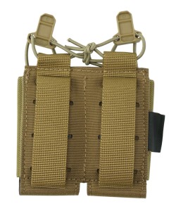 Подсумок под 2 магазина EmersonGear V-Edge Double Pistol Magazine Pouch (Coyote)